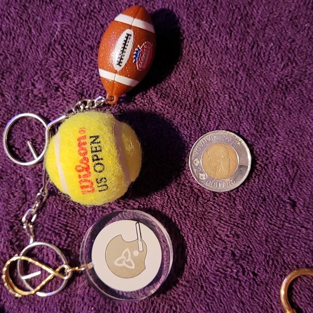Bundle of Sports Keychains